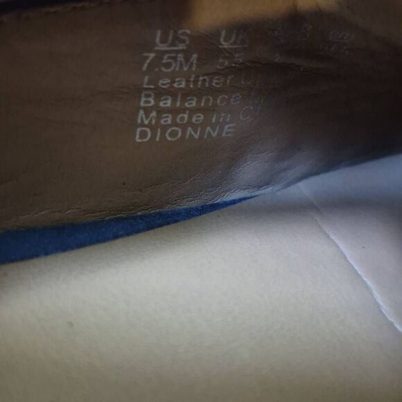 Franco Sarto Dionne Suede  Slip On Slide Flat Size 7.5 - Picture 4 of 6